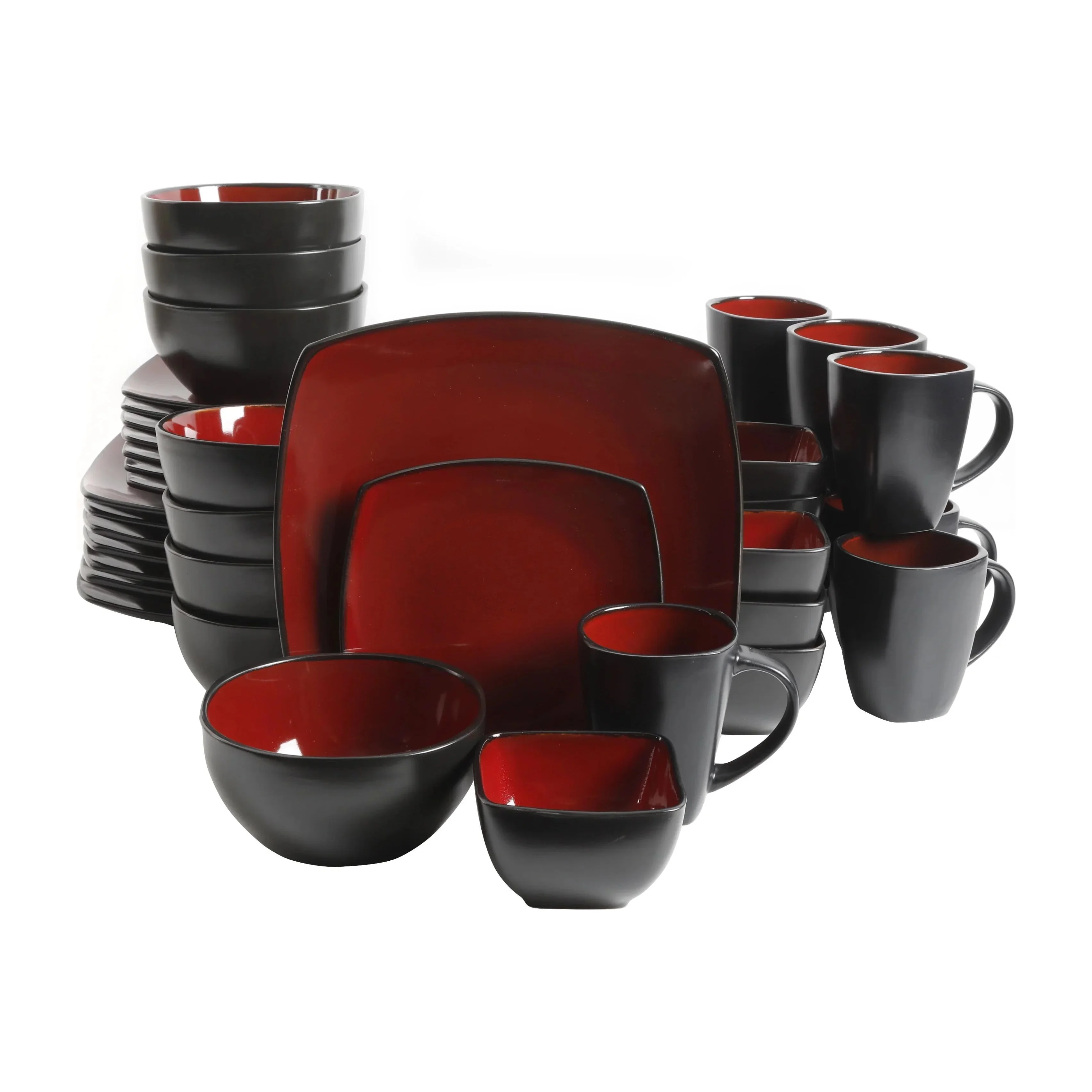 Gibson Soho Lounge Square Dinnerware Set