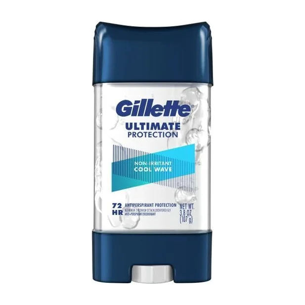 Gillette Ultimate Protection  2X Antiperspirant (Non-Irritant),  5-pack