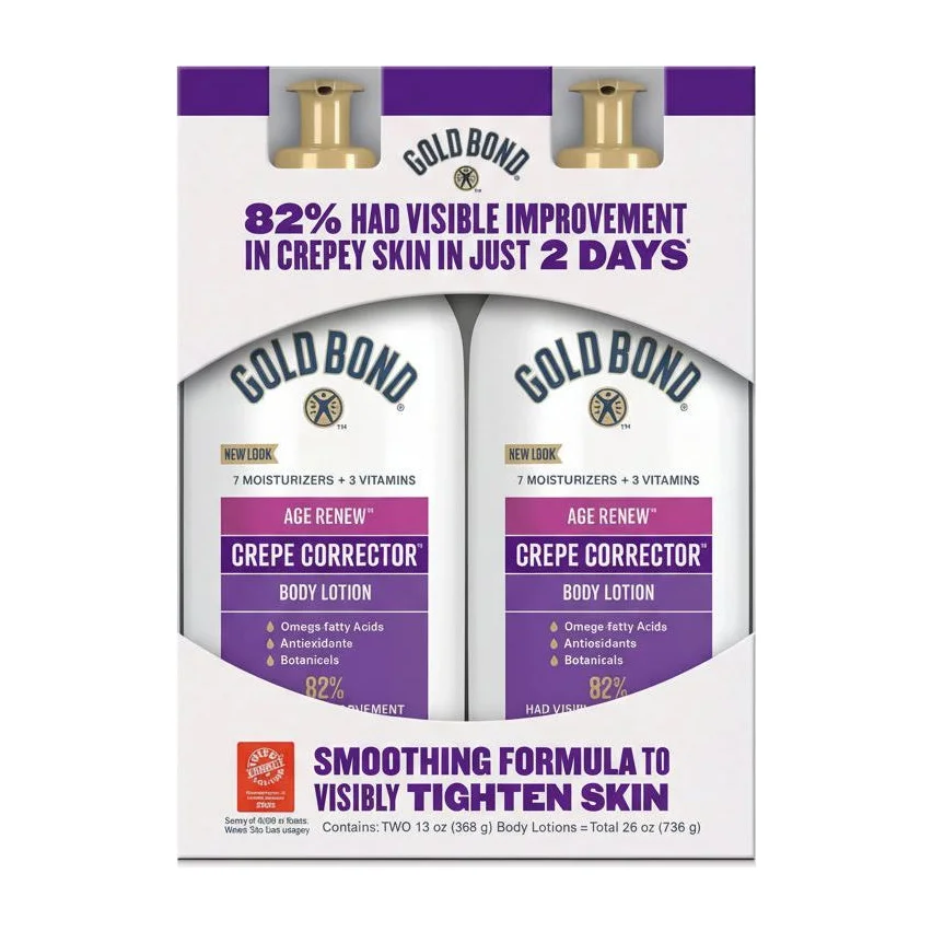 Gold Bond Age Renew Crepe Corrector Body Lotion, 384 mL
