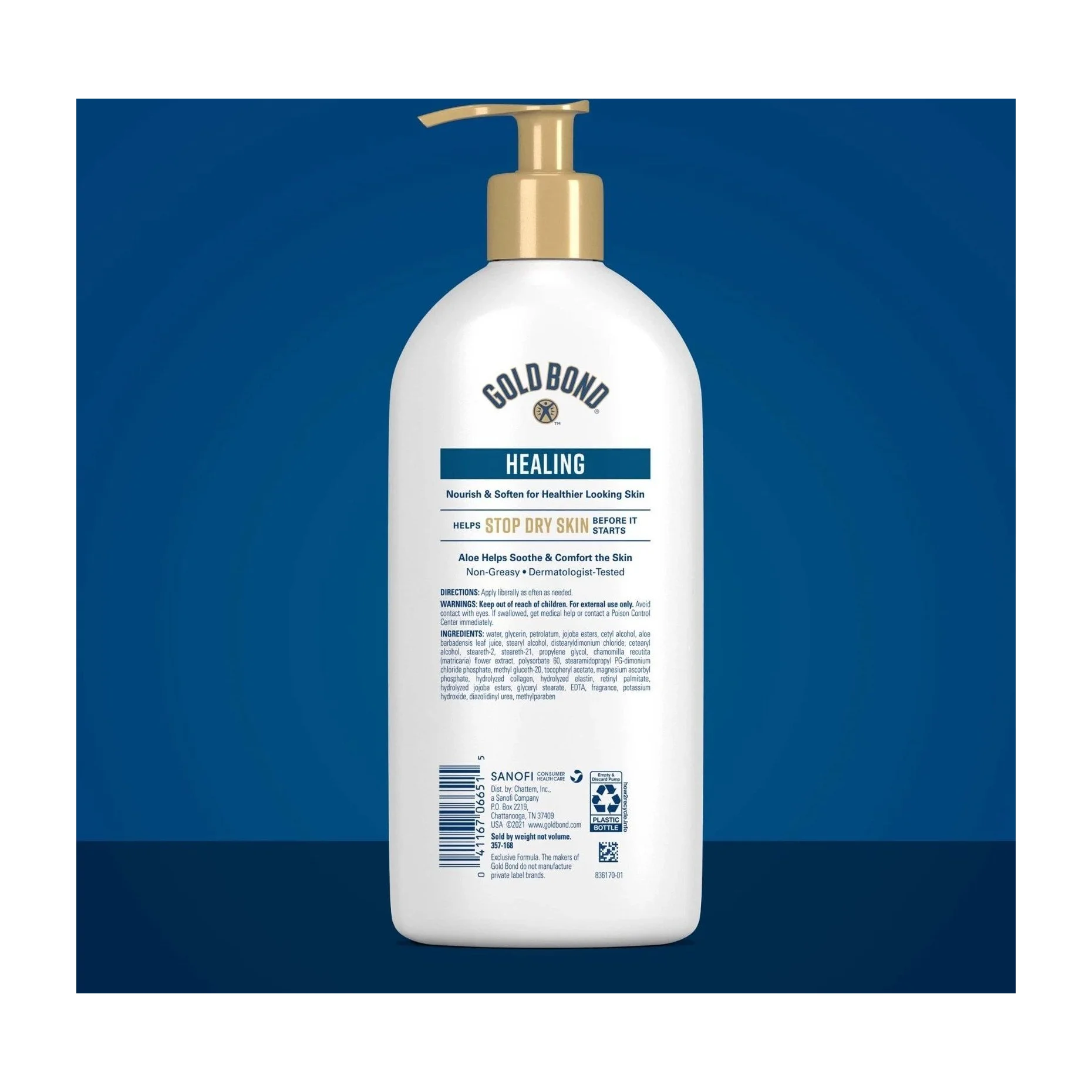 Gold Bond Healing Lotion with Aloe in Kenya - 3 Pack
