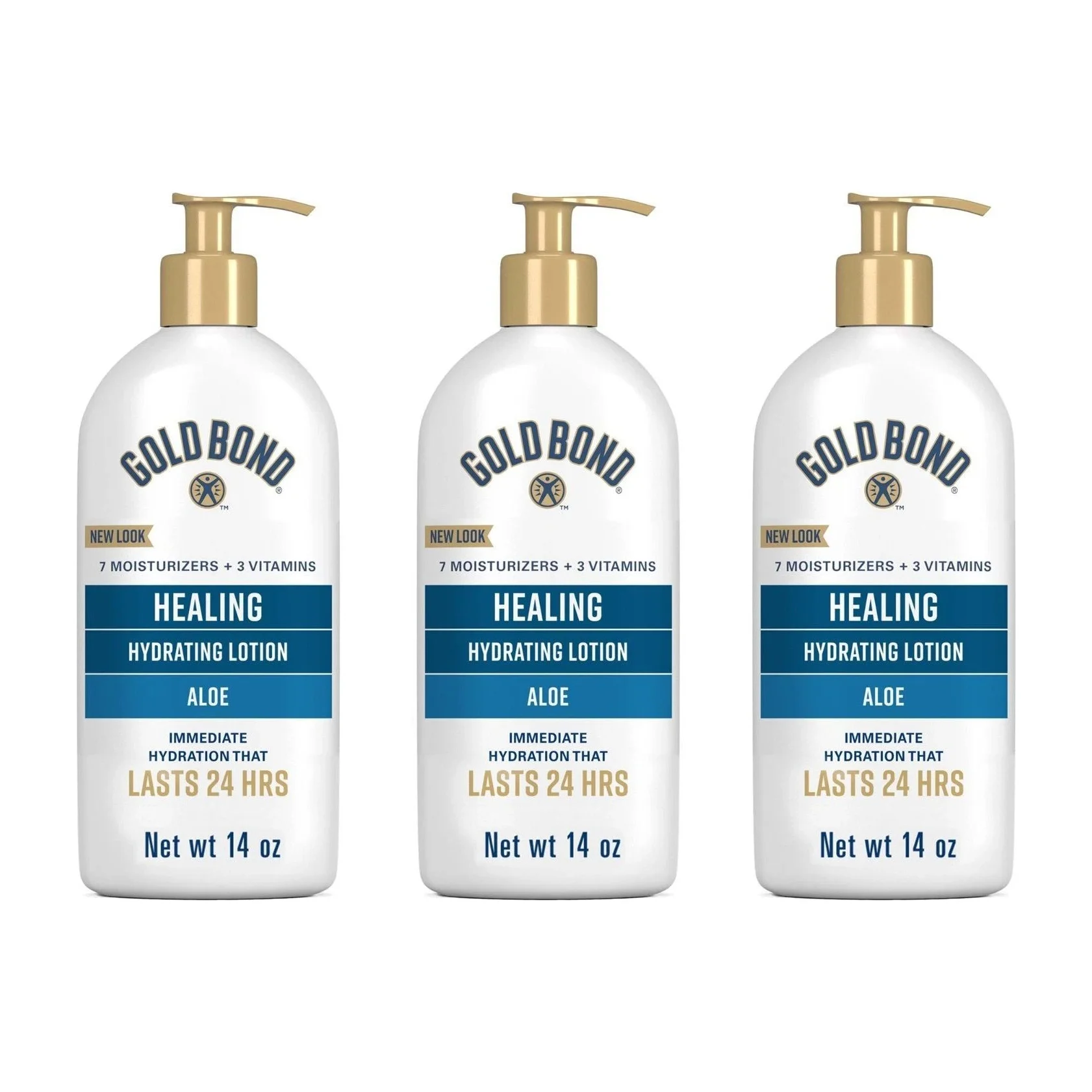Gold Bond Healing Lotion with Aloe in Kenya - 3 Pack