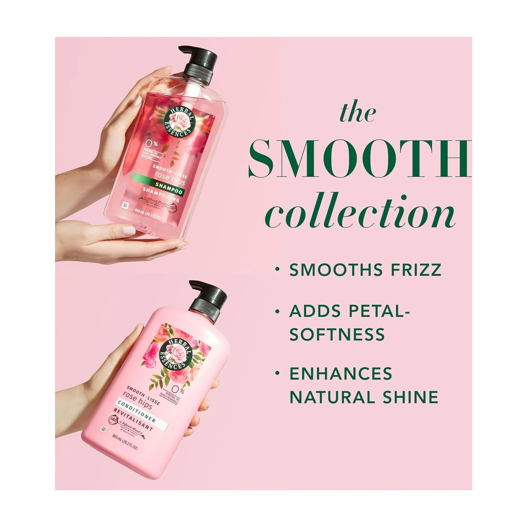 Herbal Essences Shampoo and Conditioner in Kenya - Rose Hips and Vitamin E