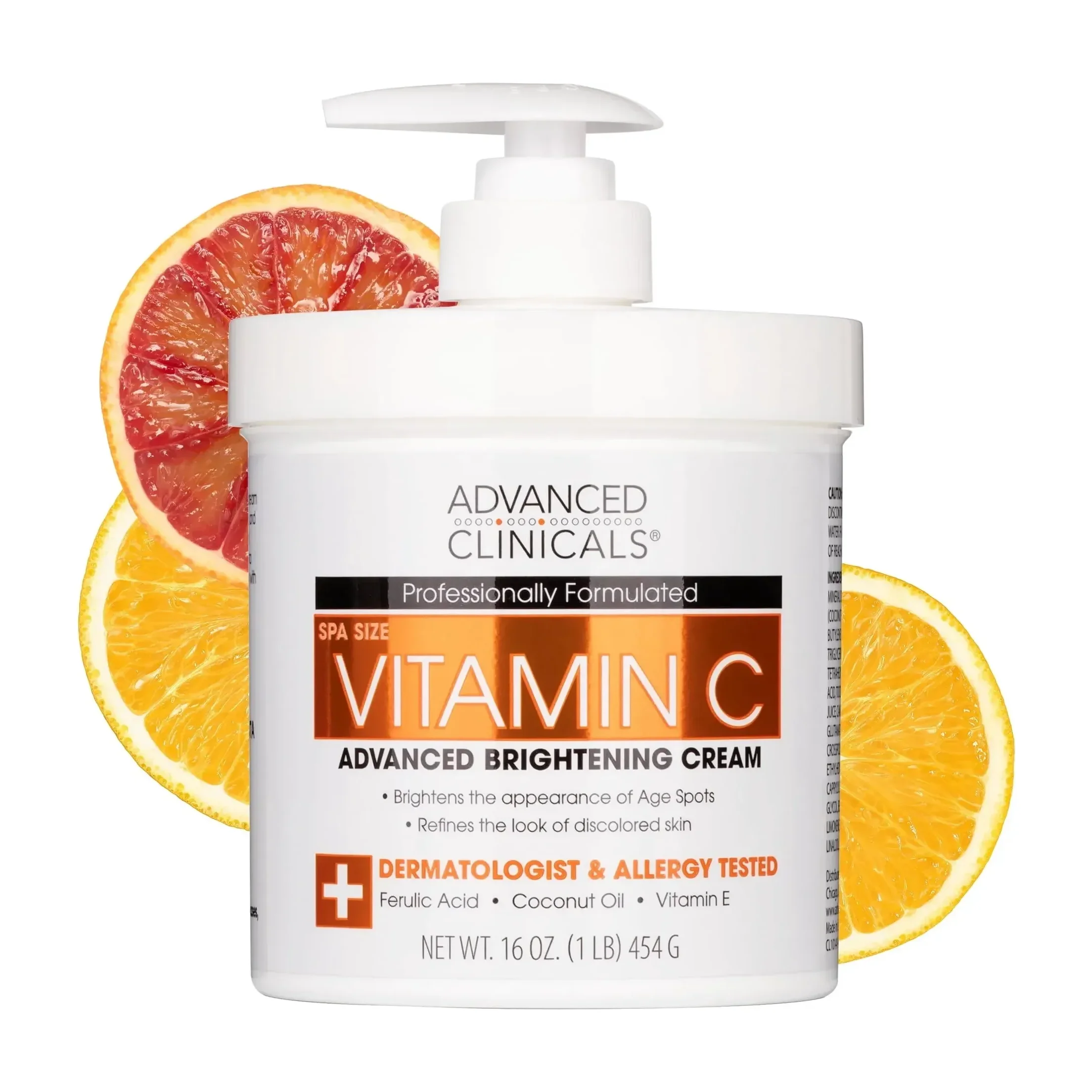 Brightening Body Cream Kenya-Advanced Clinicals Vitamin C Body Cream for Radiant Skin