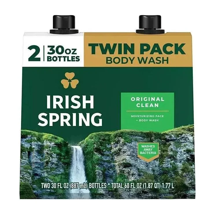 Body Wash for Men in Kenya - Irish Spring Original Clean, 2 Pack