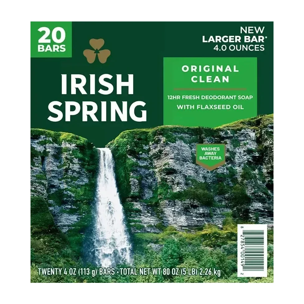 Deodorant Soap in Kenya - Irish Spring Original, 20 Bars