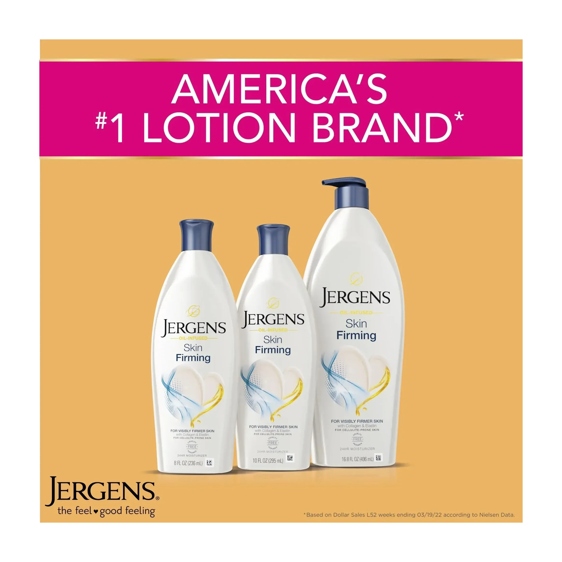Skin Firming Body Lotion- Jergens  with Collagen and  Elastin