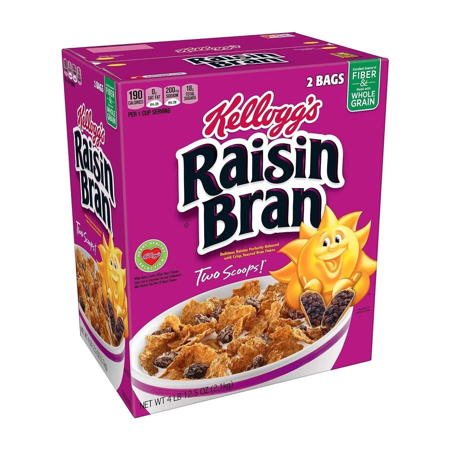 Kellogg's Raisin Bran, Breakfast Cereal, Original