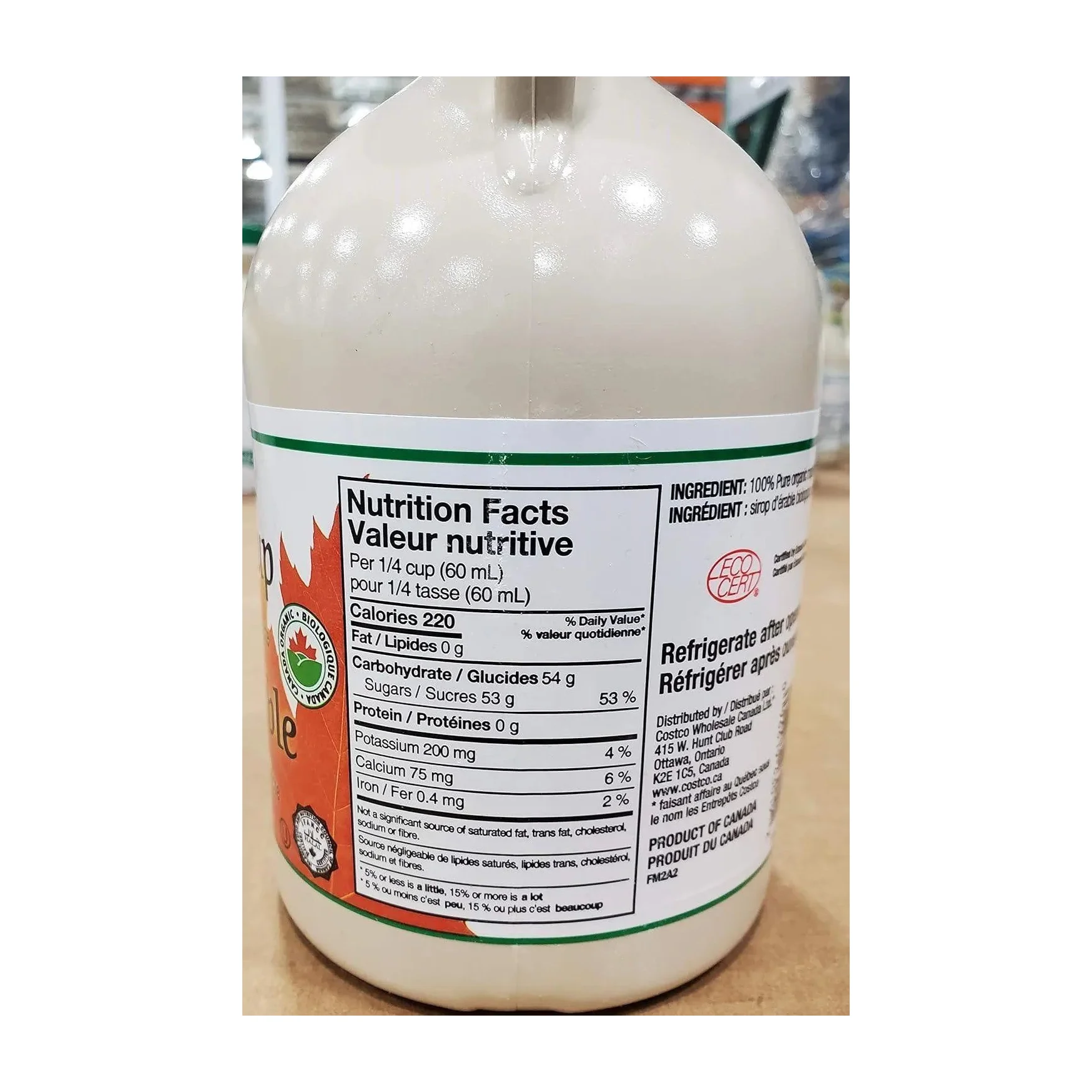 Maple Syrup in Kenya - Kirkland Signature 100% Pure, 1 Litre