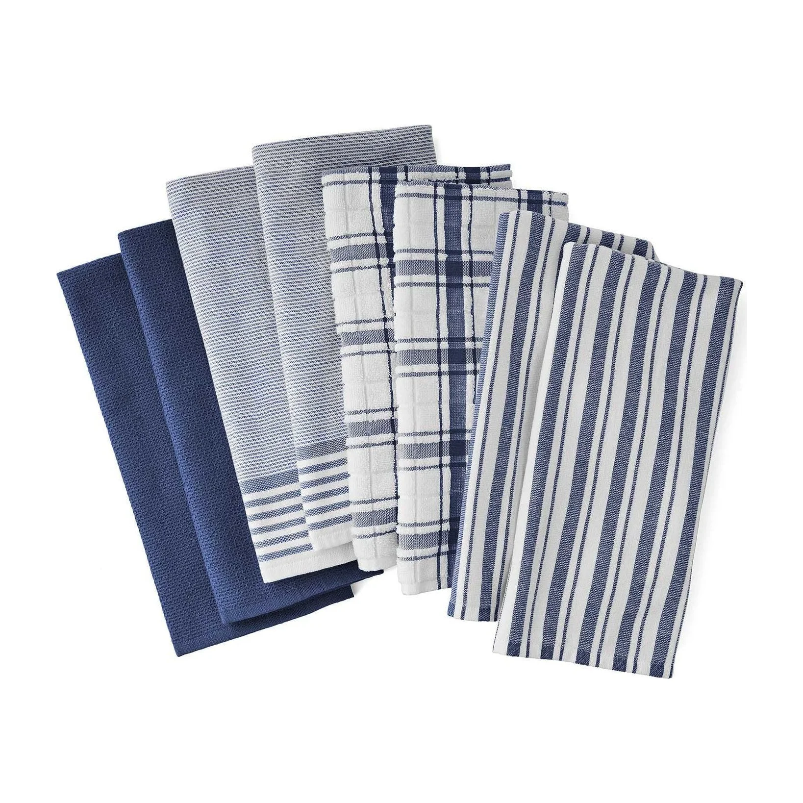 Kitchen Towels In Kenya - Member's Mark 8pck (Blue Cove)