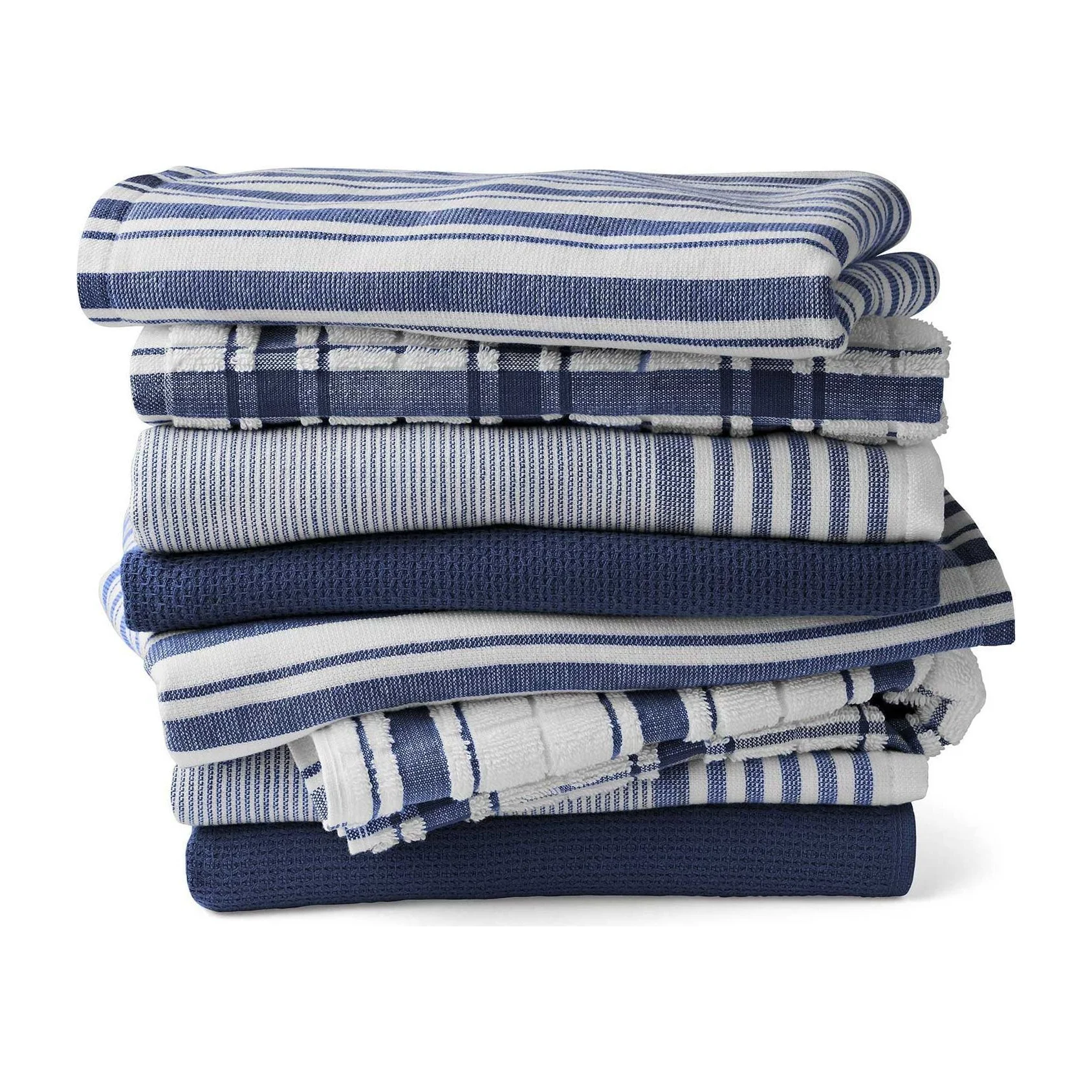 Kitchen Towels In Kenya - Member's Mark 8pck (Blue Cove)