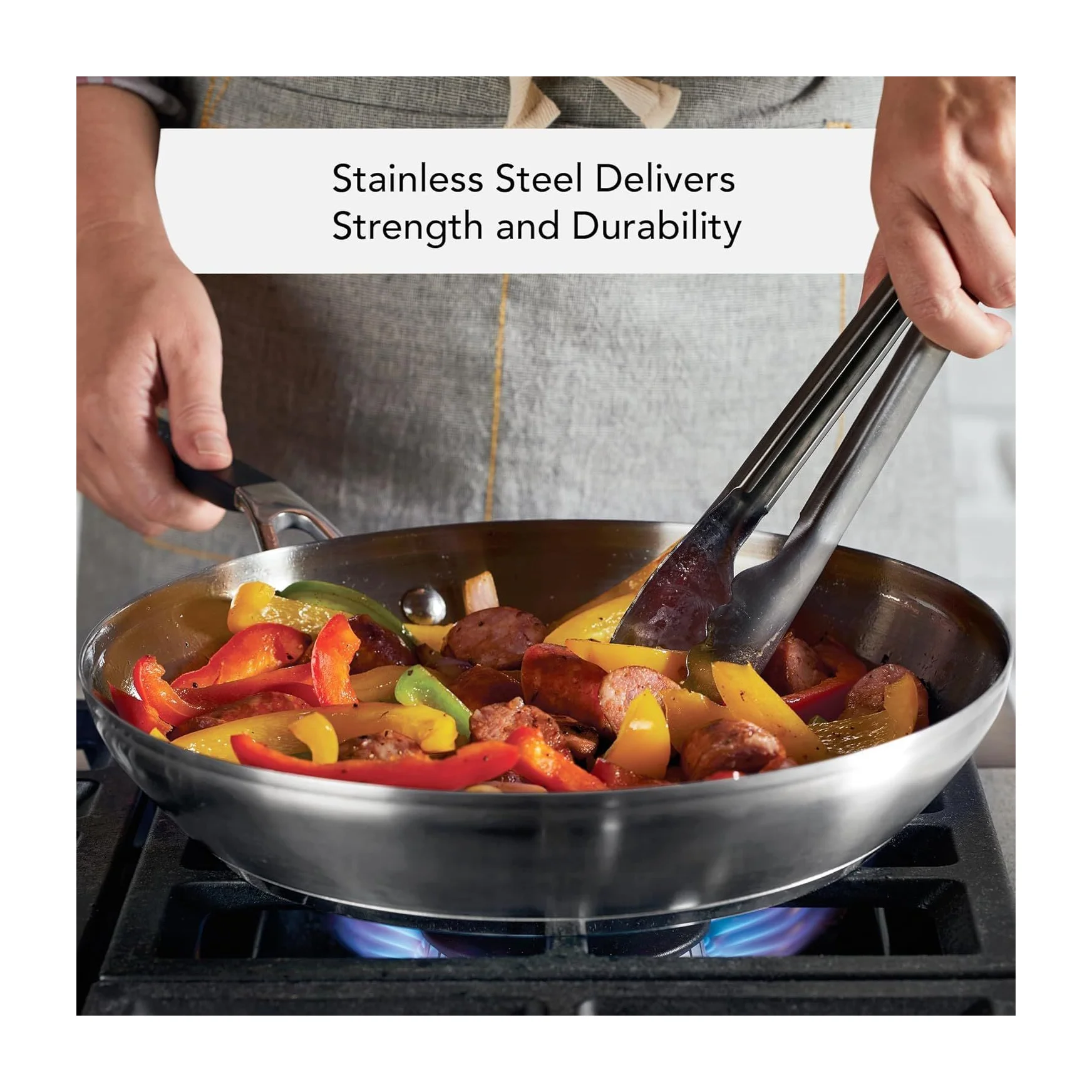 KitchenAid Stainless Steel Cookware Set in Kenya - 10 Piece