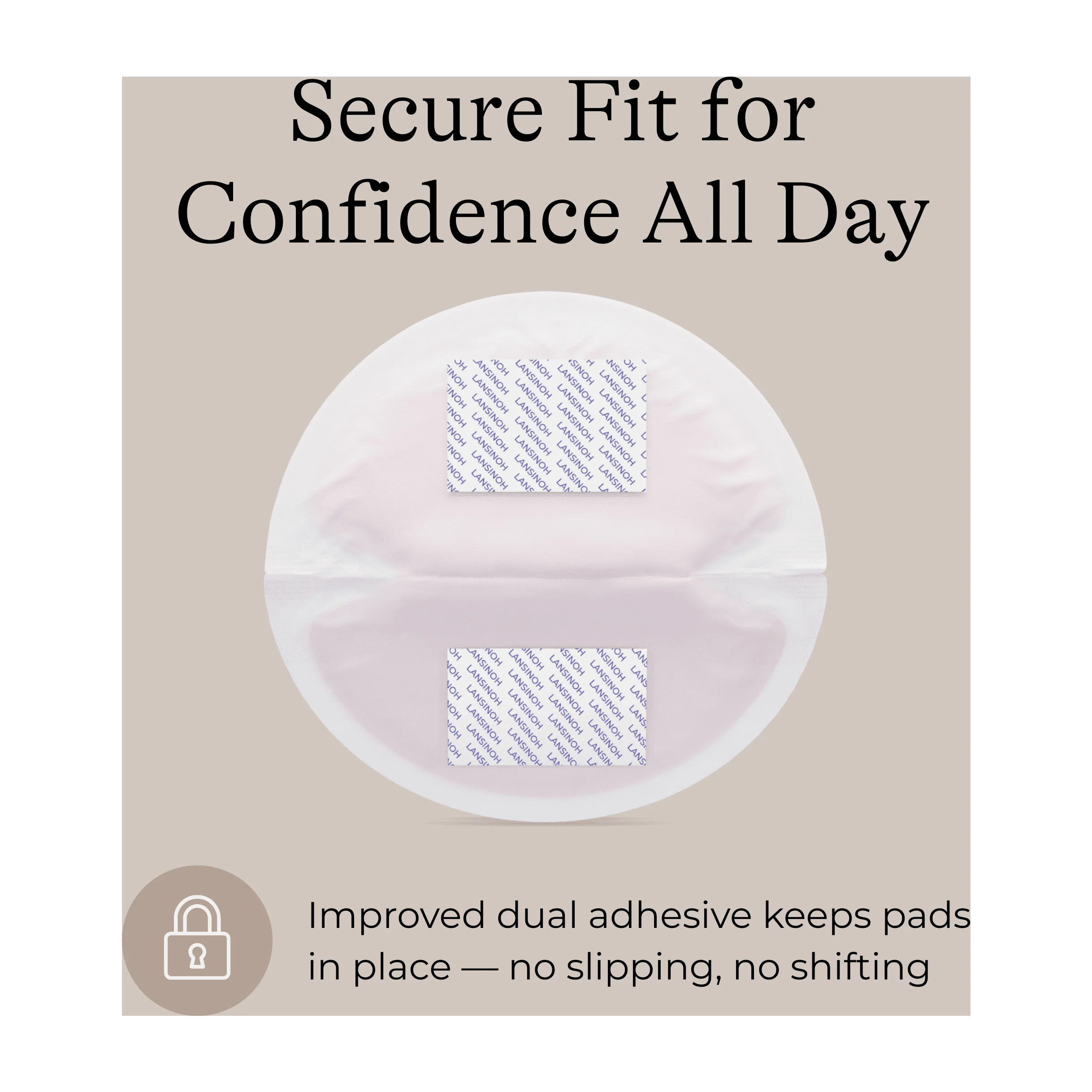 Lansinoh Stay Dry Disposable Nursing Pads, 100 Count