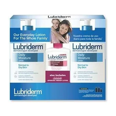 Body Lotion in Kenya - Lubriderm Daily Moisture, 3 Pack