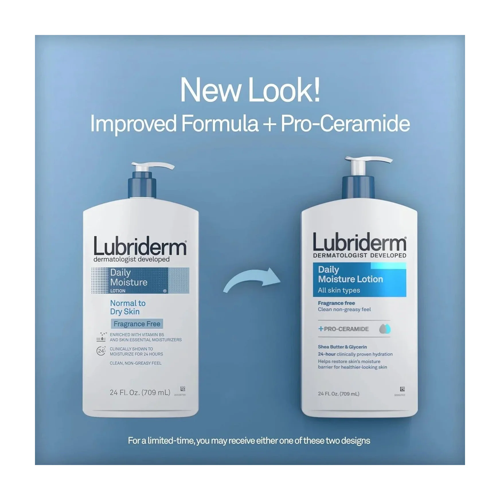 Fragrance-Free Lotion in Kenya - Lubriderm Daily Moisture, 2 Pack