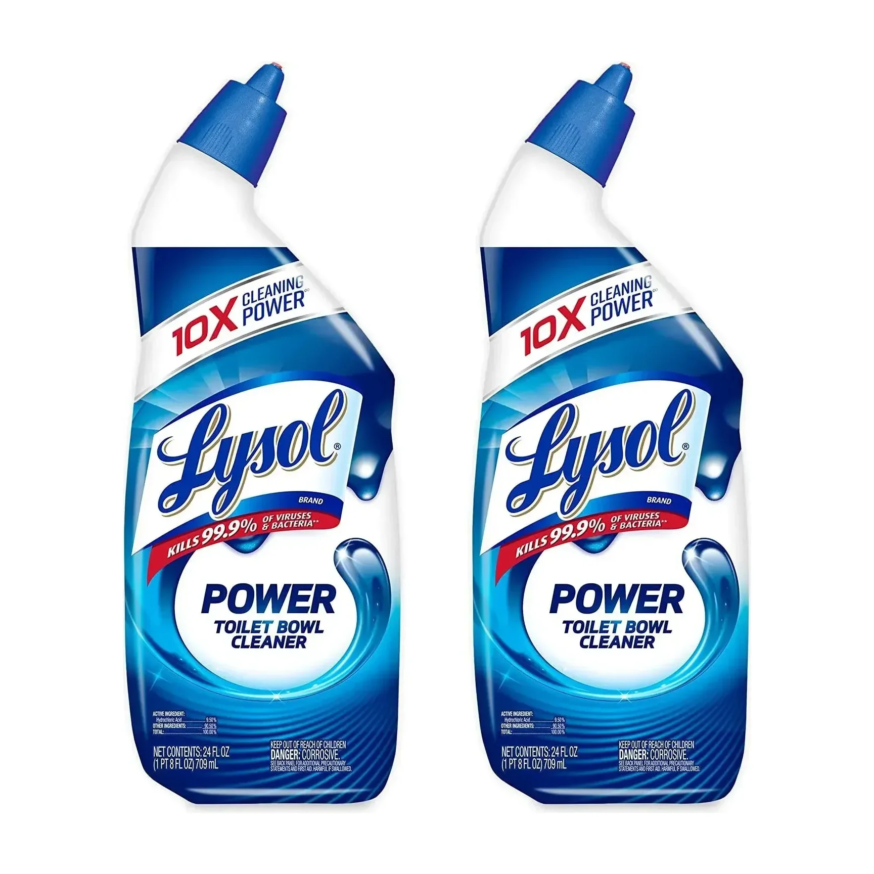 Toilet Bowl Cleaner in Kenya - Lysol Power Gel, 4 Pack