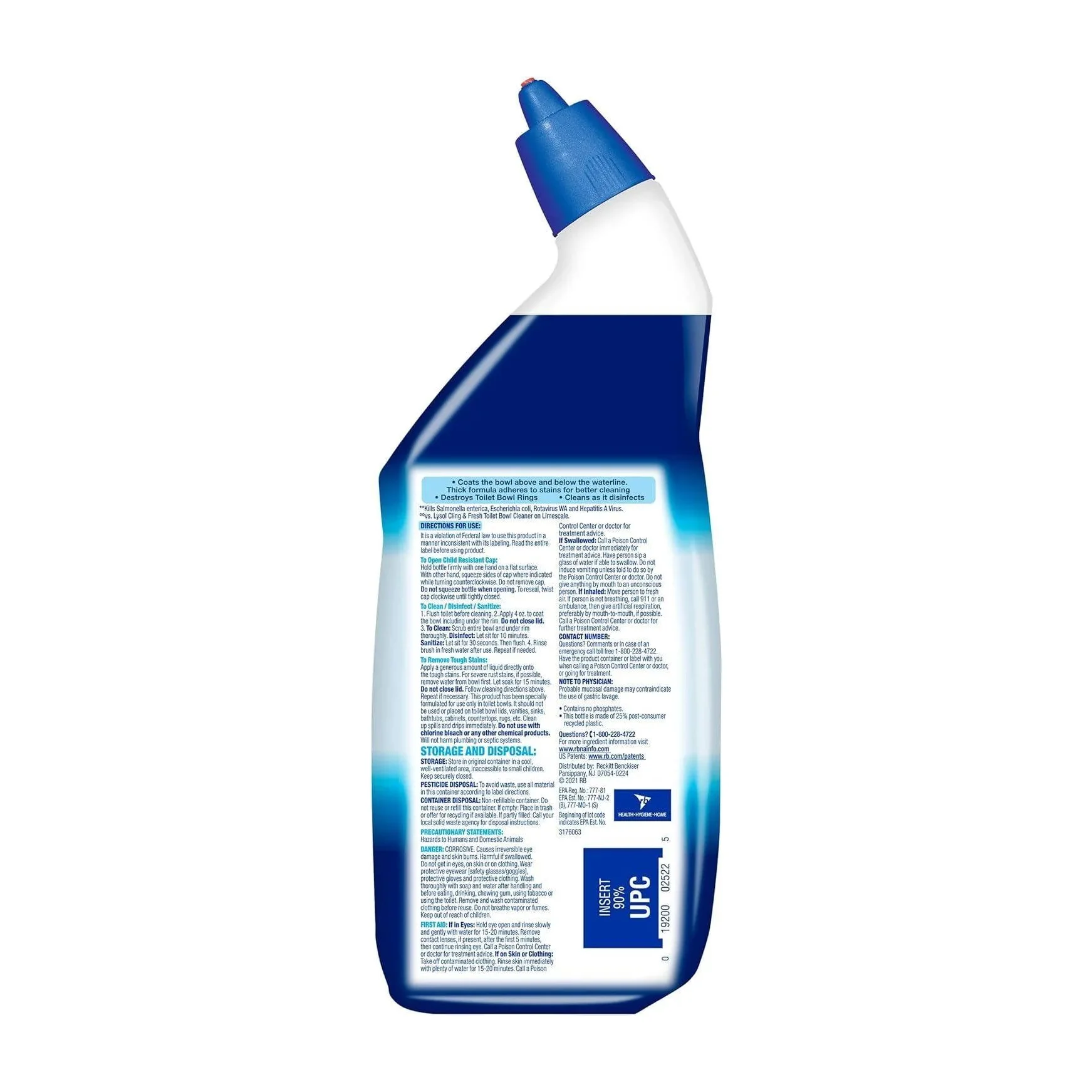 Toilet Bowl Cleaner in Kenya - Lysol Power Gel, 4 Pack