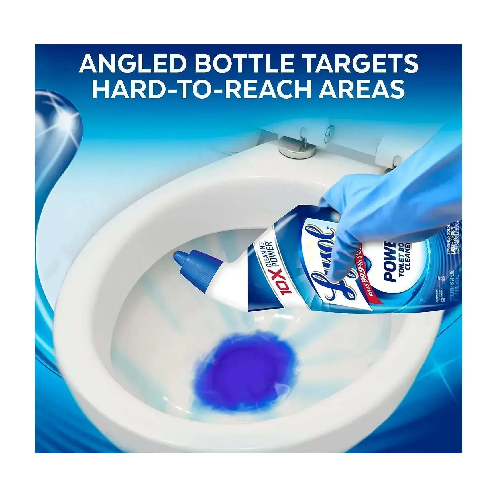 Toilet Bowl Cleaner in Kenya - Lysol Power Gel, 4 Pack