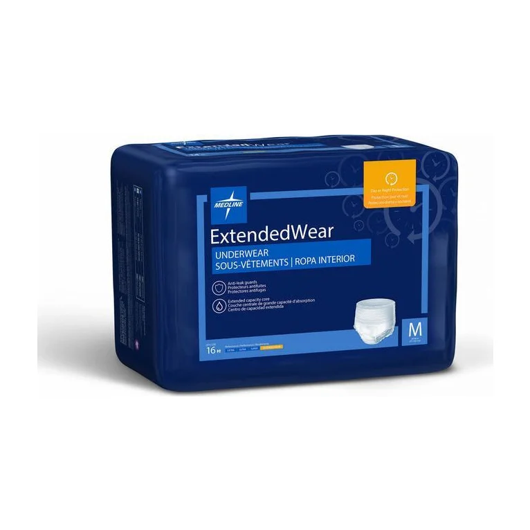 Medline Extended Wear Adult Diaper Underwear