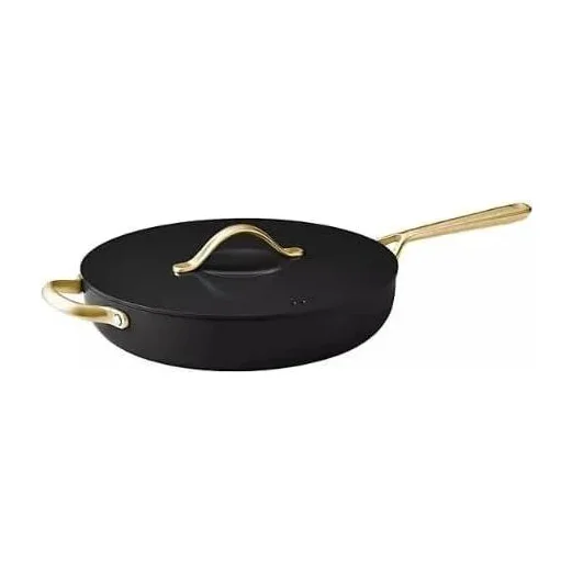 Member's Mark 5.5 Quart Jumbo Ceramic Nonstick Pan, Black