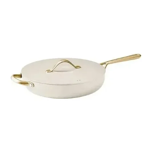 Member's Mark 5.5 Quart Jumbo Ceramic Nonstick Pan, Sage