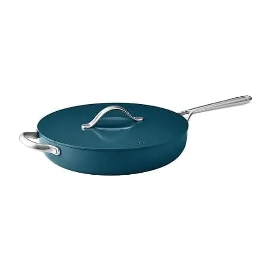 Member's Mark 5.5 Quart Jumbo Ceramic Nonstick Pan, Teal