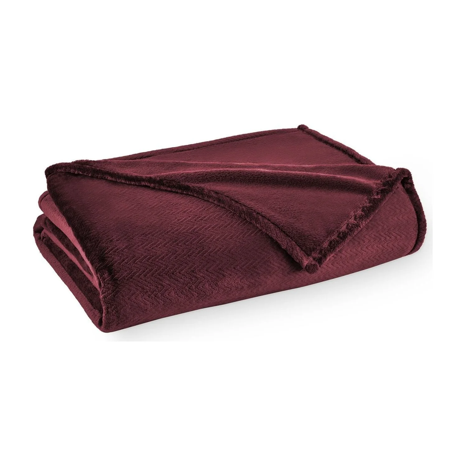Member's Mark Herringbone Velvet Plush Blanket