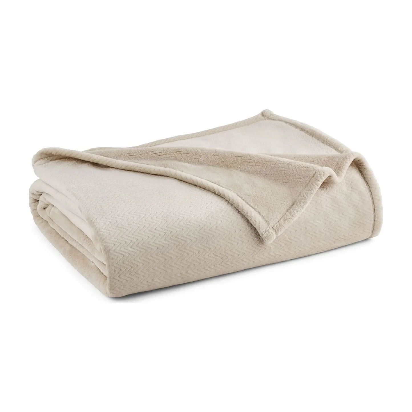 Member's Mark Herringbone Velvet Plush Blanket
