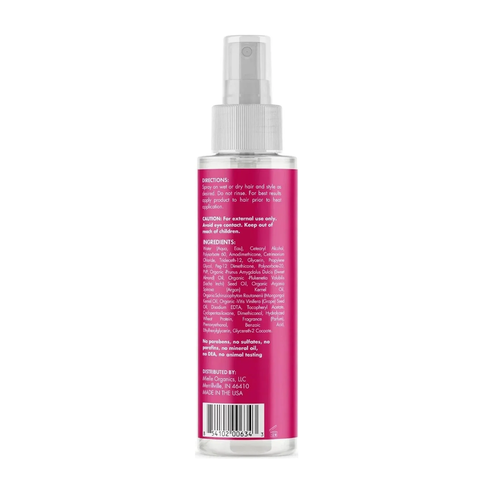 Mielle Mongongo Oil Thermal & Heat Protectant Spray