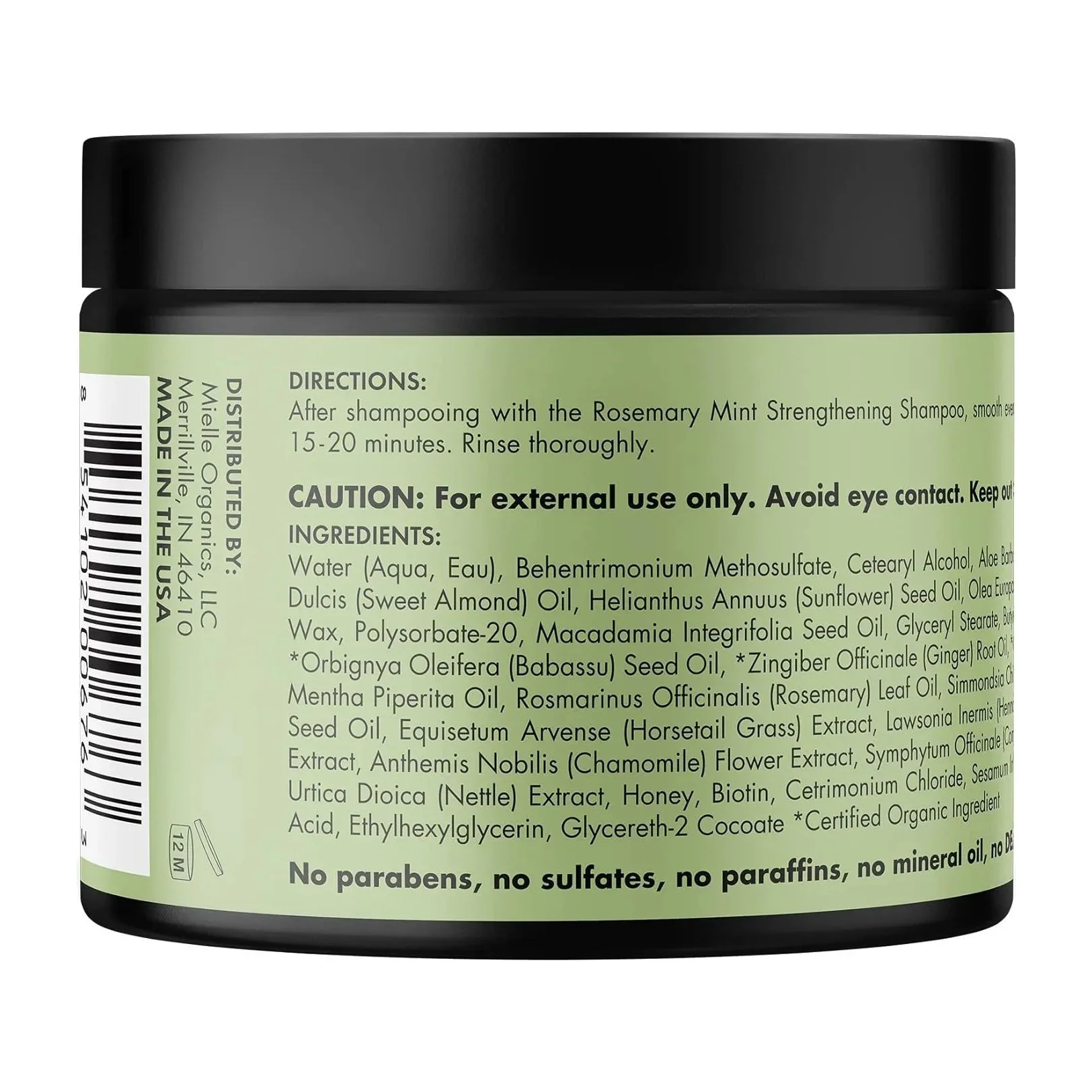 Hair Masque in Kenya - Mielle Rosemary Mint Strengthening