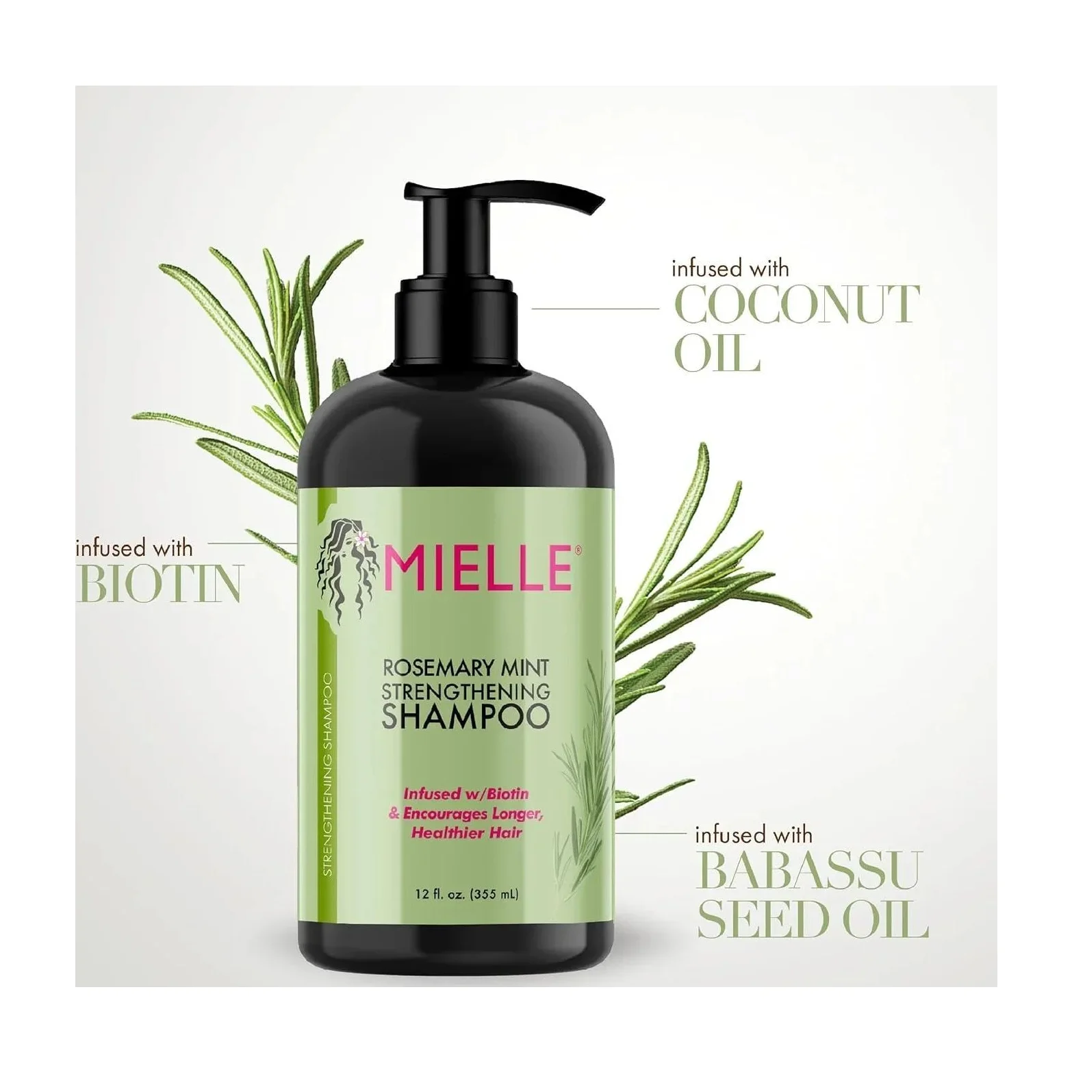 Mielle Rosemary Mint Shampoo in Kenya - Strengthening With Biotin