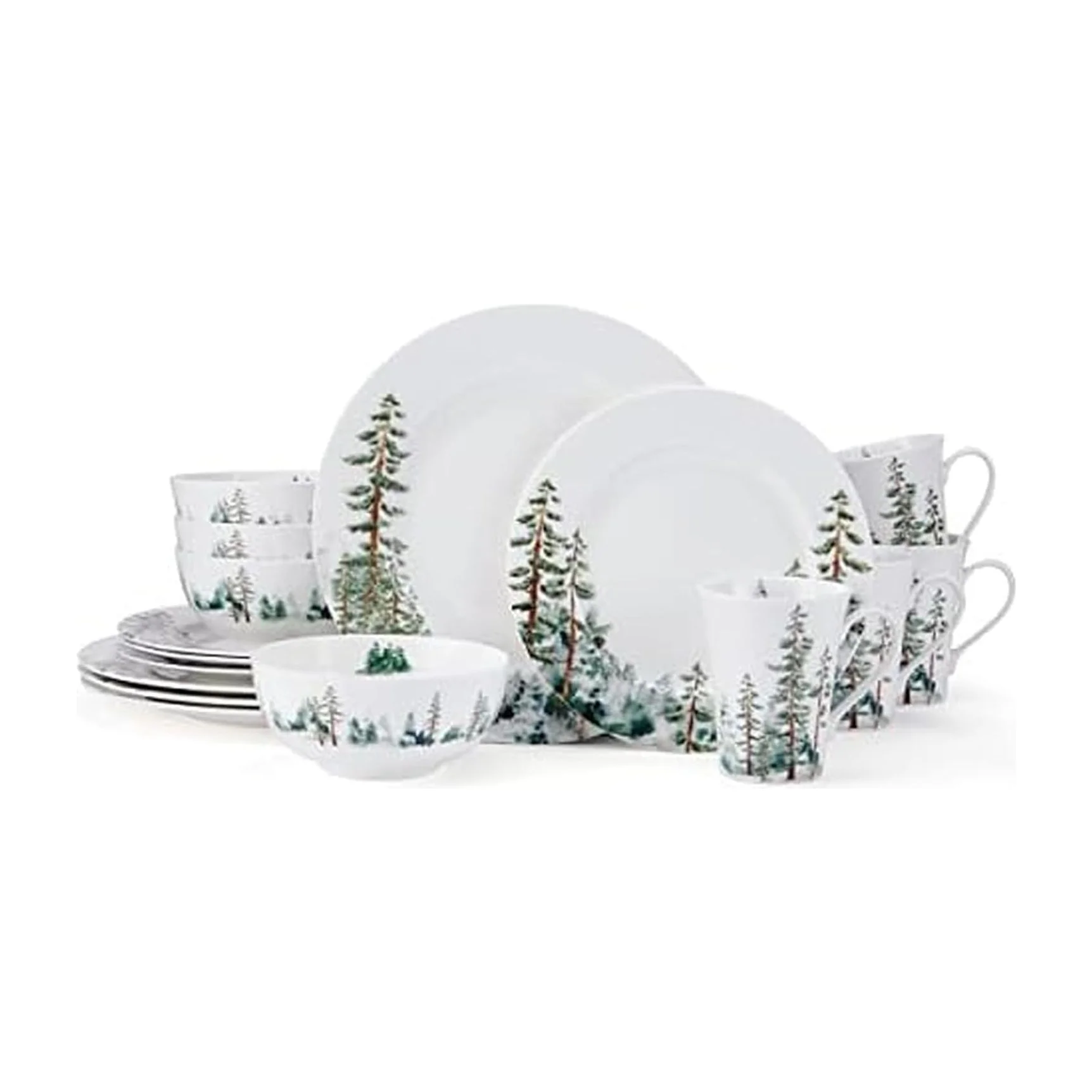 Mikasa  16 Piece Dinnerware Set (Choose  Color)