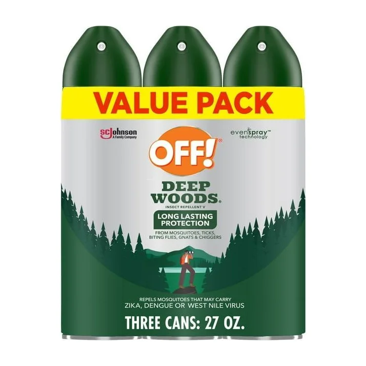 Mosquito Repellent in Kenya - OFF! Deep Woods Insect Spray, Pack of 3