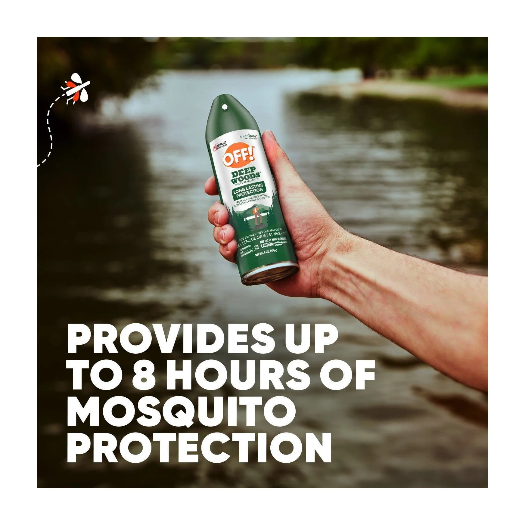Mosquito Repellent in Kenya - OFF! Deep Woods Insect Spray, Pack of 3