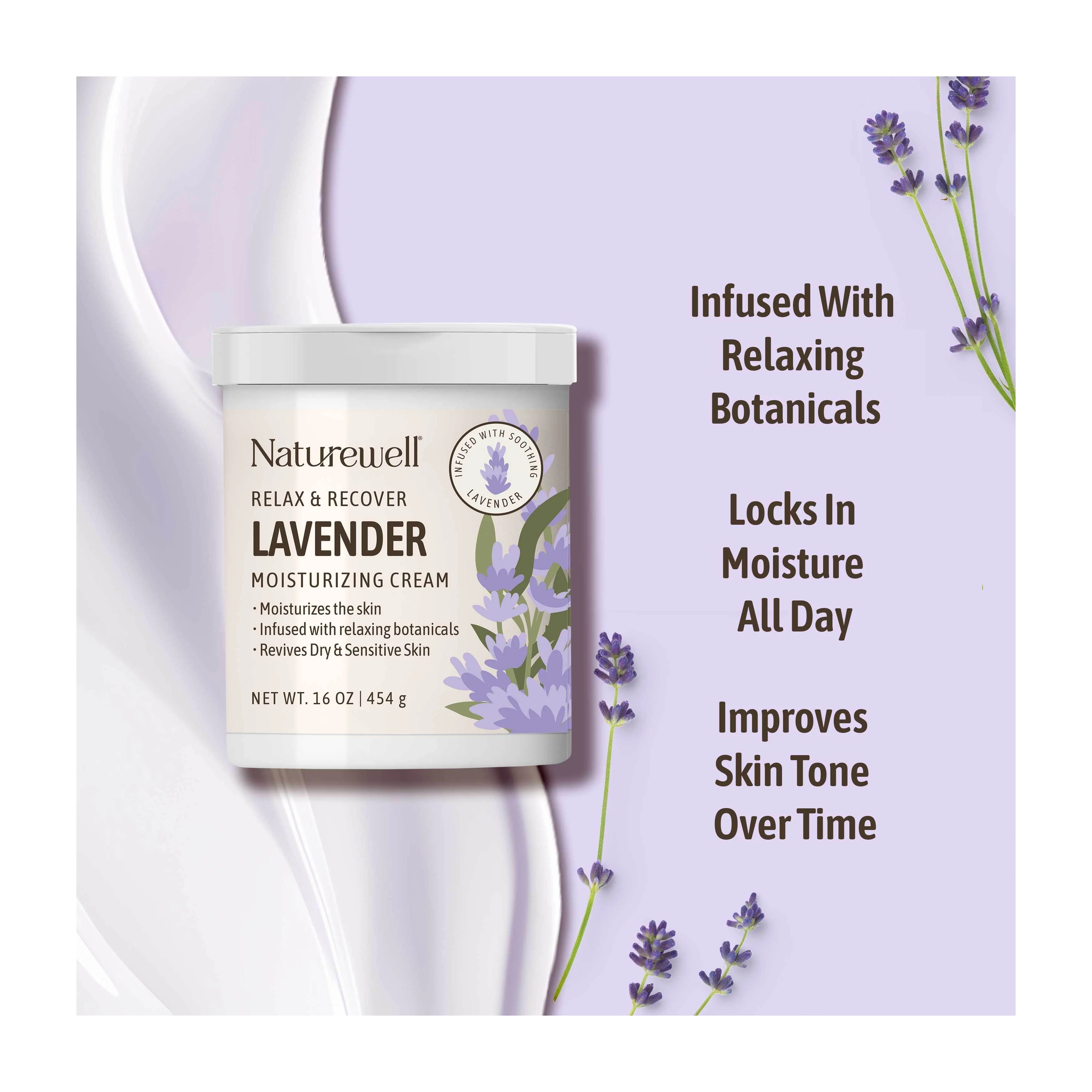 Hydrating Body Cream Kenya -NATURE WELL Lavender Moisturizing Cream