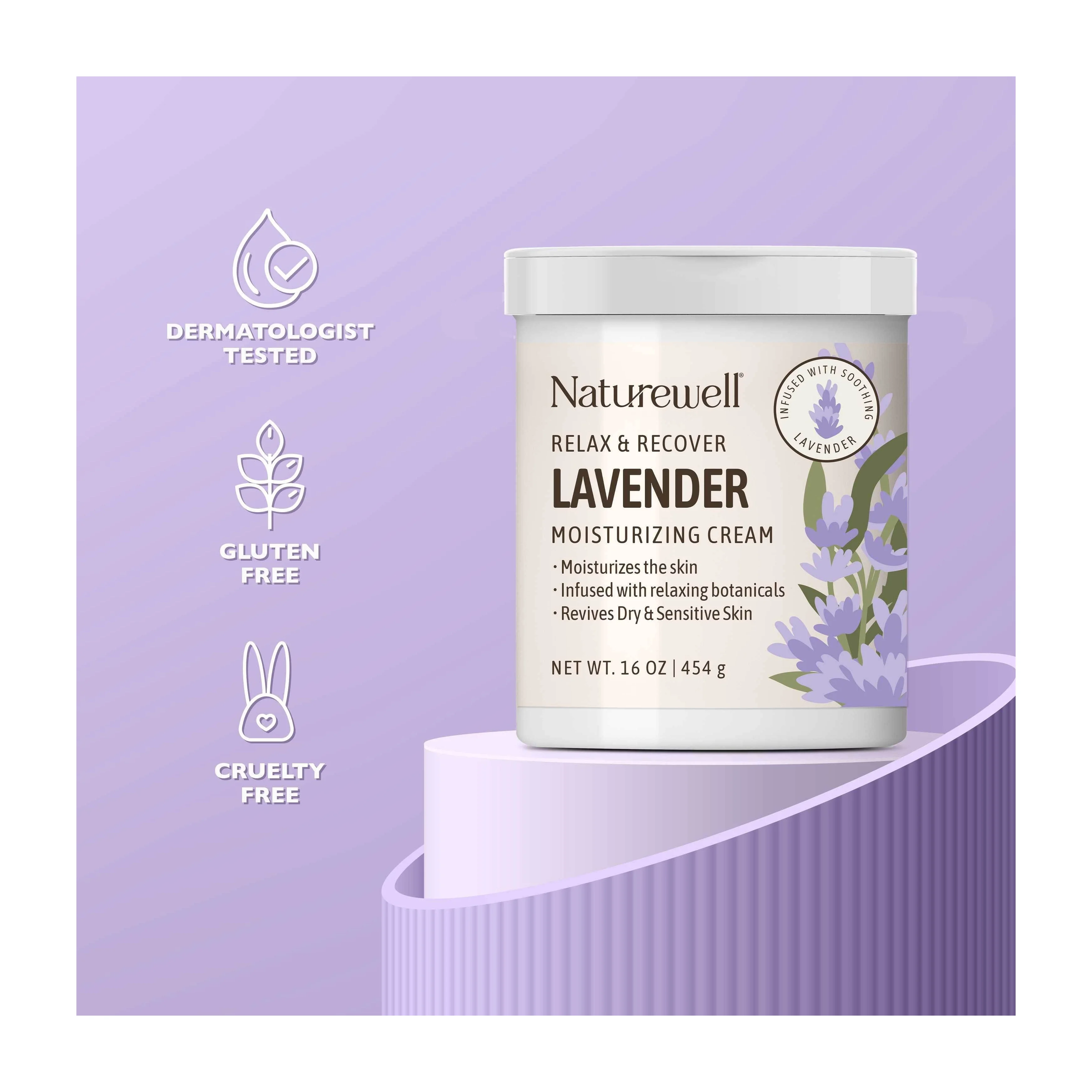 Hydrating Body Cream Kenya -NATURE WELL Lavender Moisturizing Cream