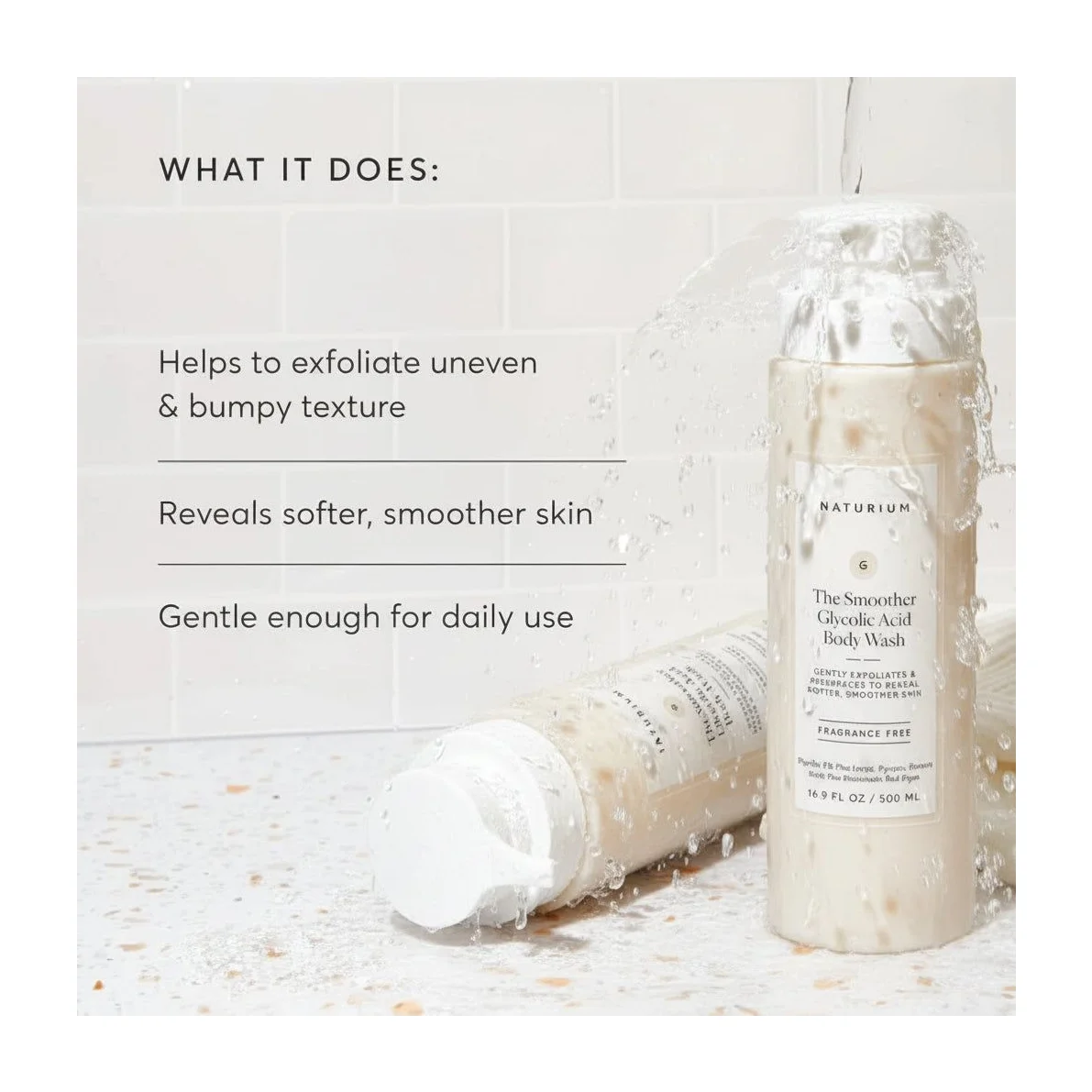 Naturium Glycolic Acid Exfoliating Body Wash (2 Pack)