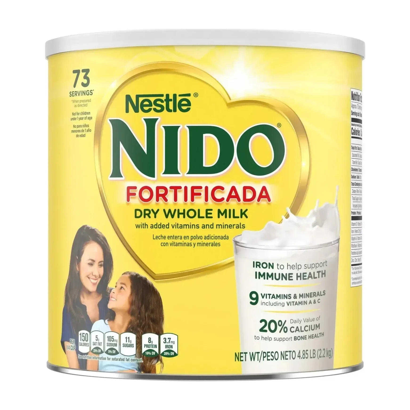 Whole Milk Powder in Kenya - Nestle NIDO Fortificada, 4.85 lbs