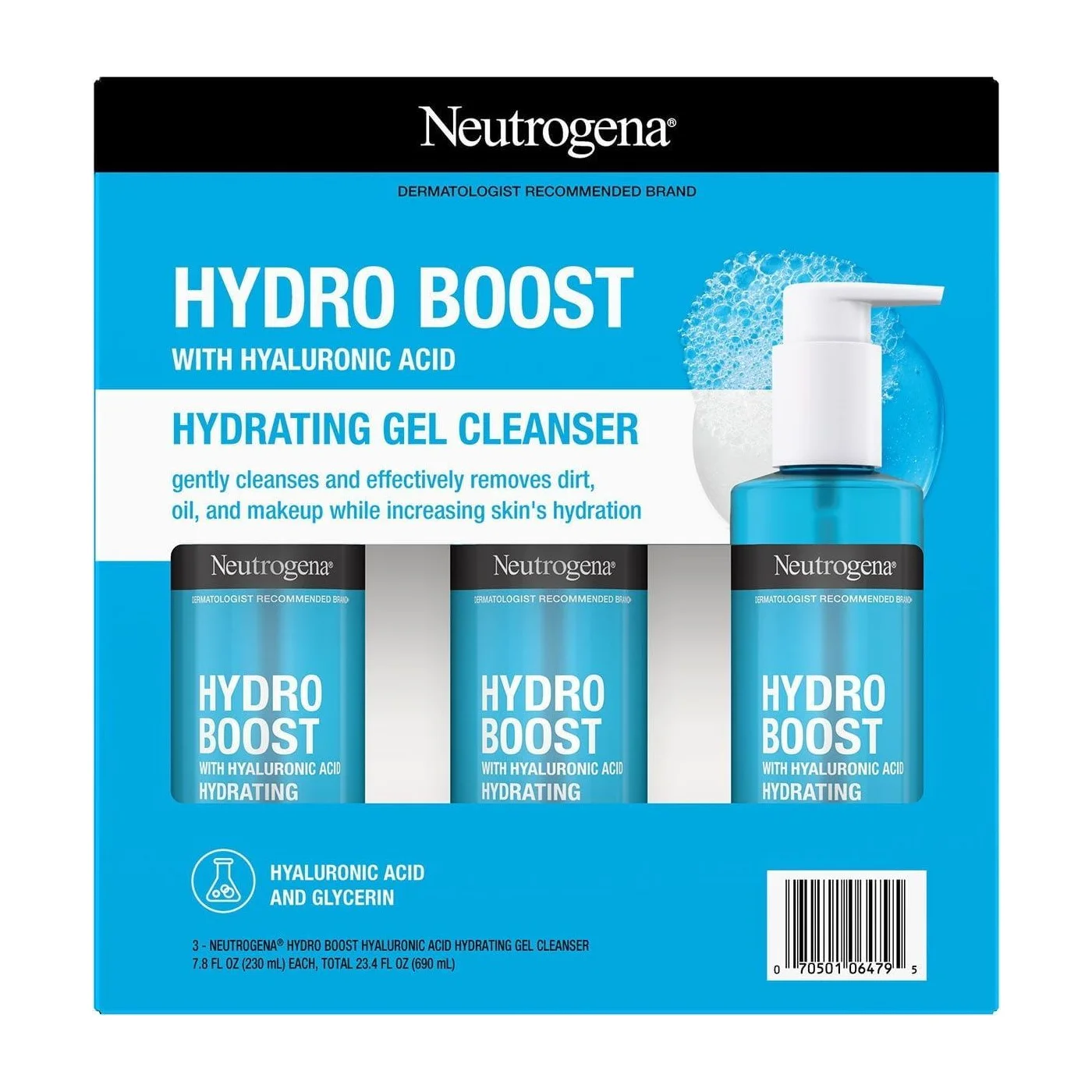 Neutrogena Hydro Boost Hydrating Facial Cleansing Gel