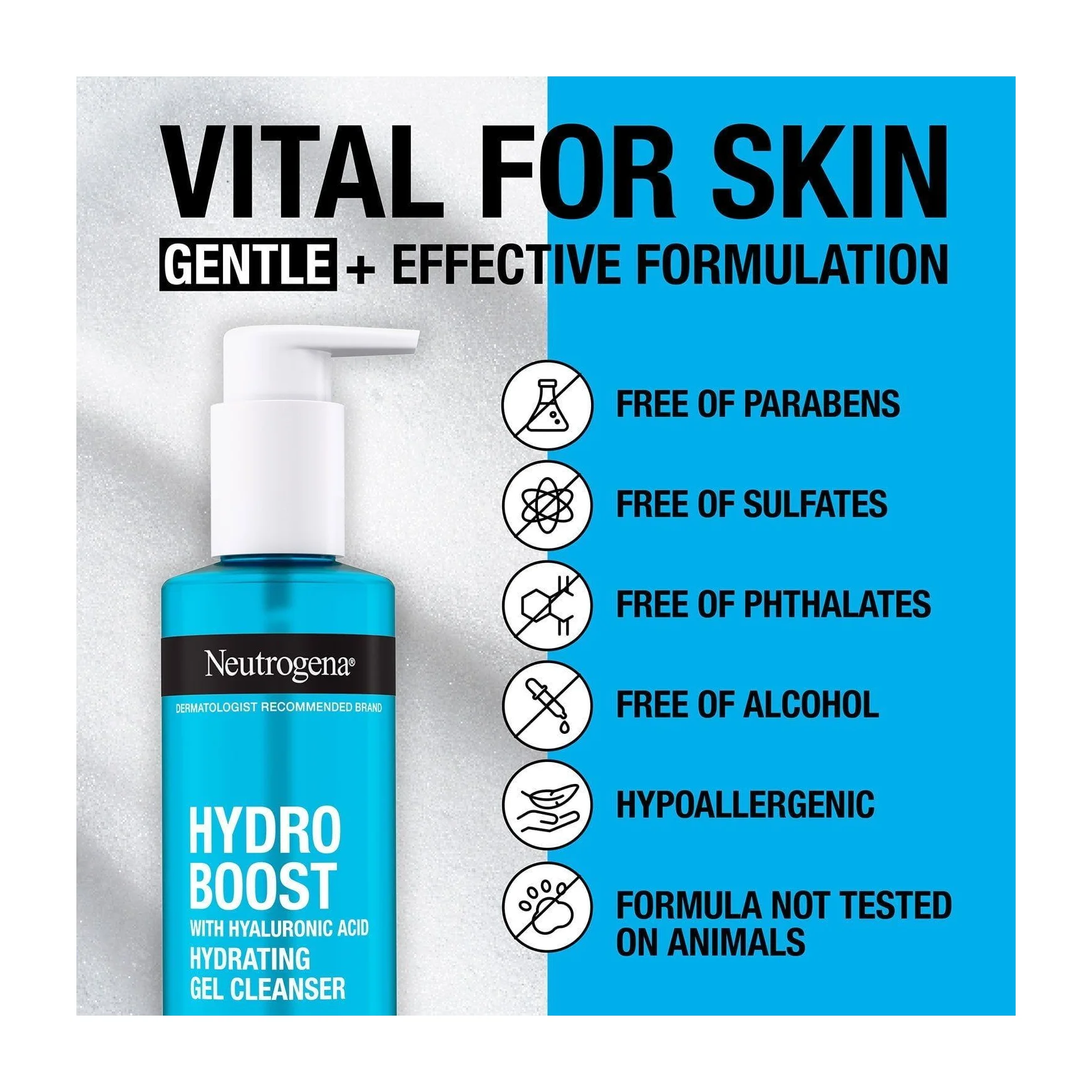 Neutrogena Hydro Boost Hydrating Facial Cleansing Gel