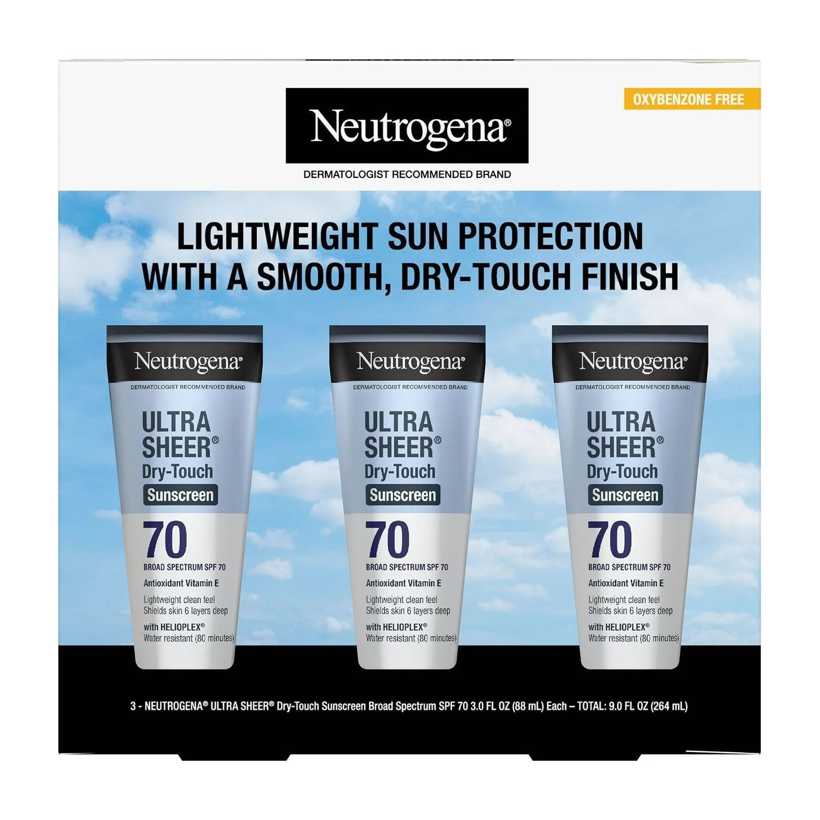 Neutrogena Clear Face Sunscreen in Kenya - Choose SPF