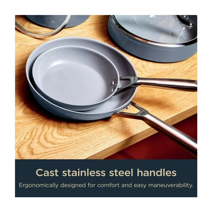 Ninja NeverStick Ceramic Pro 12-Piece Cookware Set