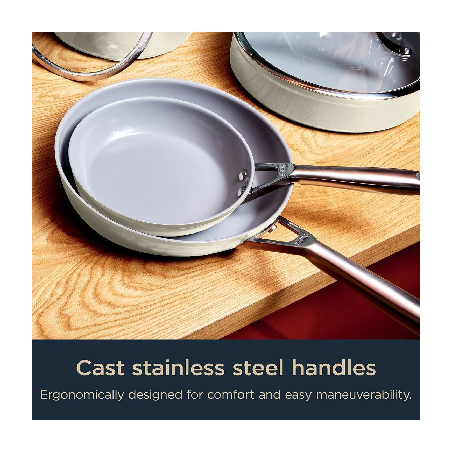 Ninja NeverStick Ceramic Pro 12-Piece Cookware Set