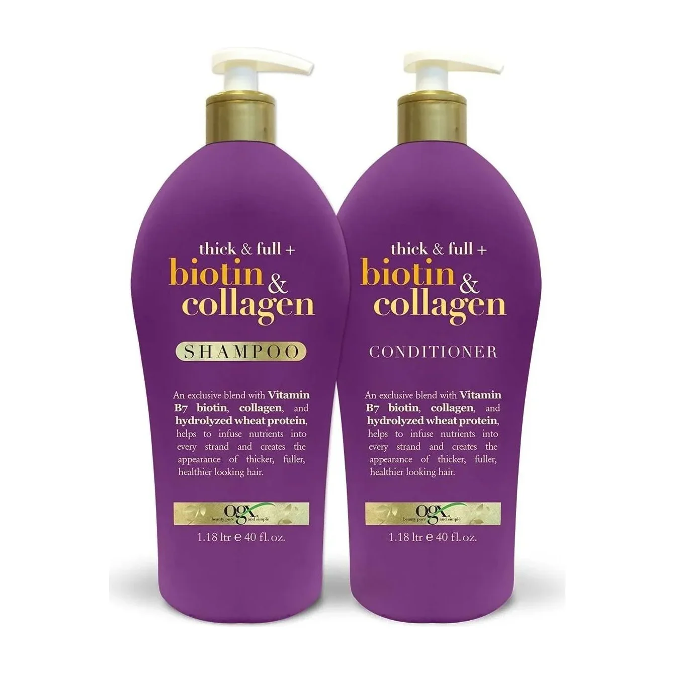 OGX Thick and Full Biotin Collagen Shampoo in Kenya - 40 fl oz