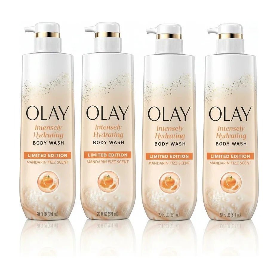 Olay Hyaluronic Acid Body Wash Limited Edition (4 Pack)