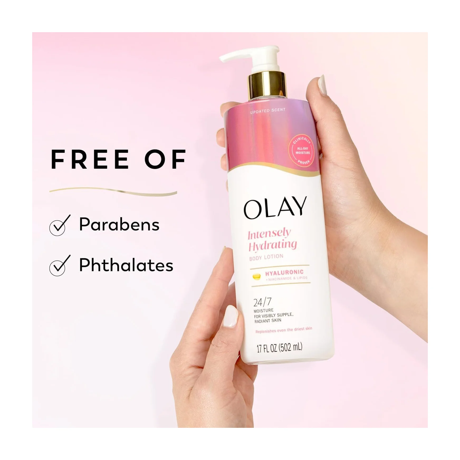 Olay Hyaluronic Acid Body Lotion (4-Pack)