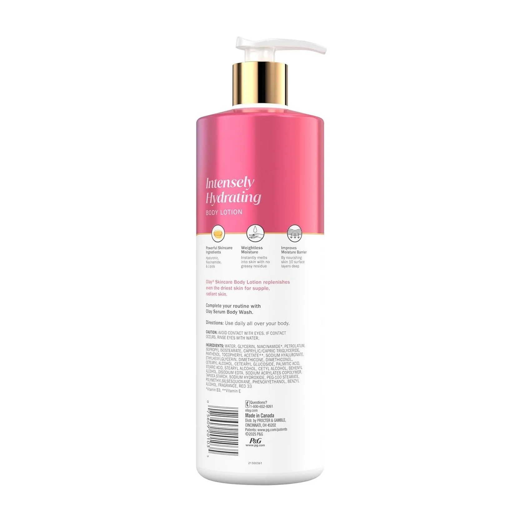 Olay Hyaluronic Acid Body Lotion (4-Pack)