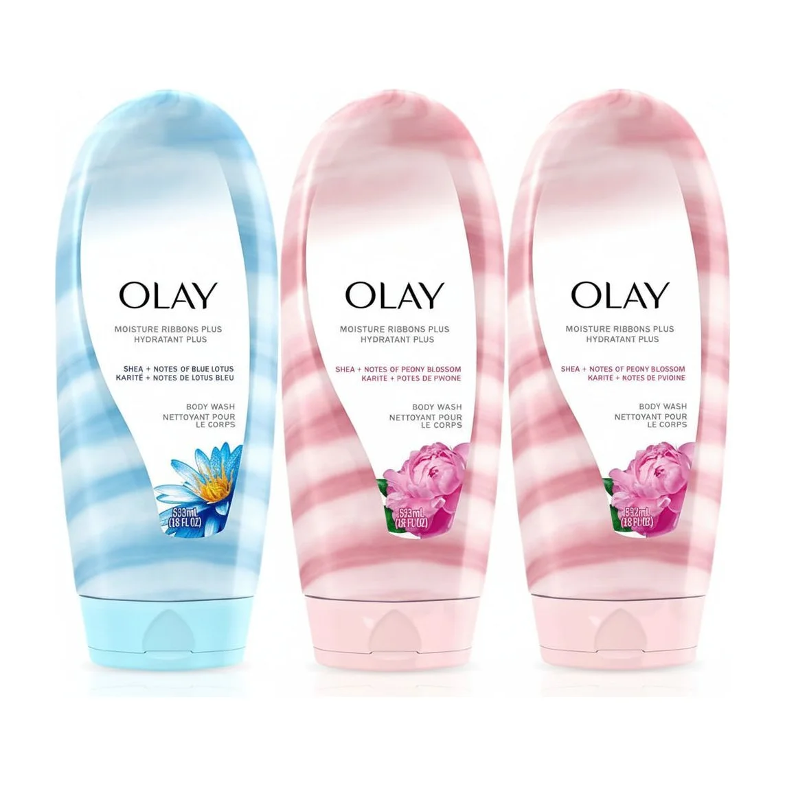 Olay Moisture Ribbons Plus Body Wash (3-Pack)