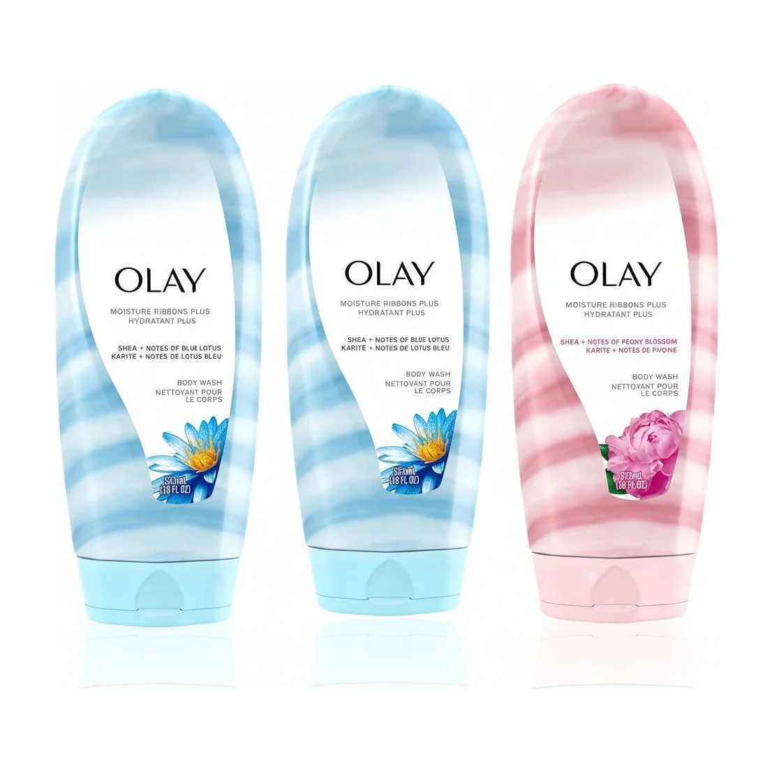 Olay Moisture Ribbons Plus Body Wash (3-Pack)