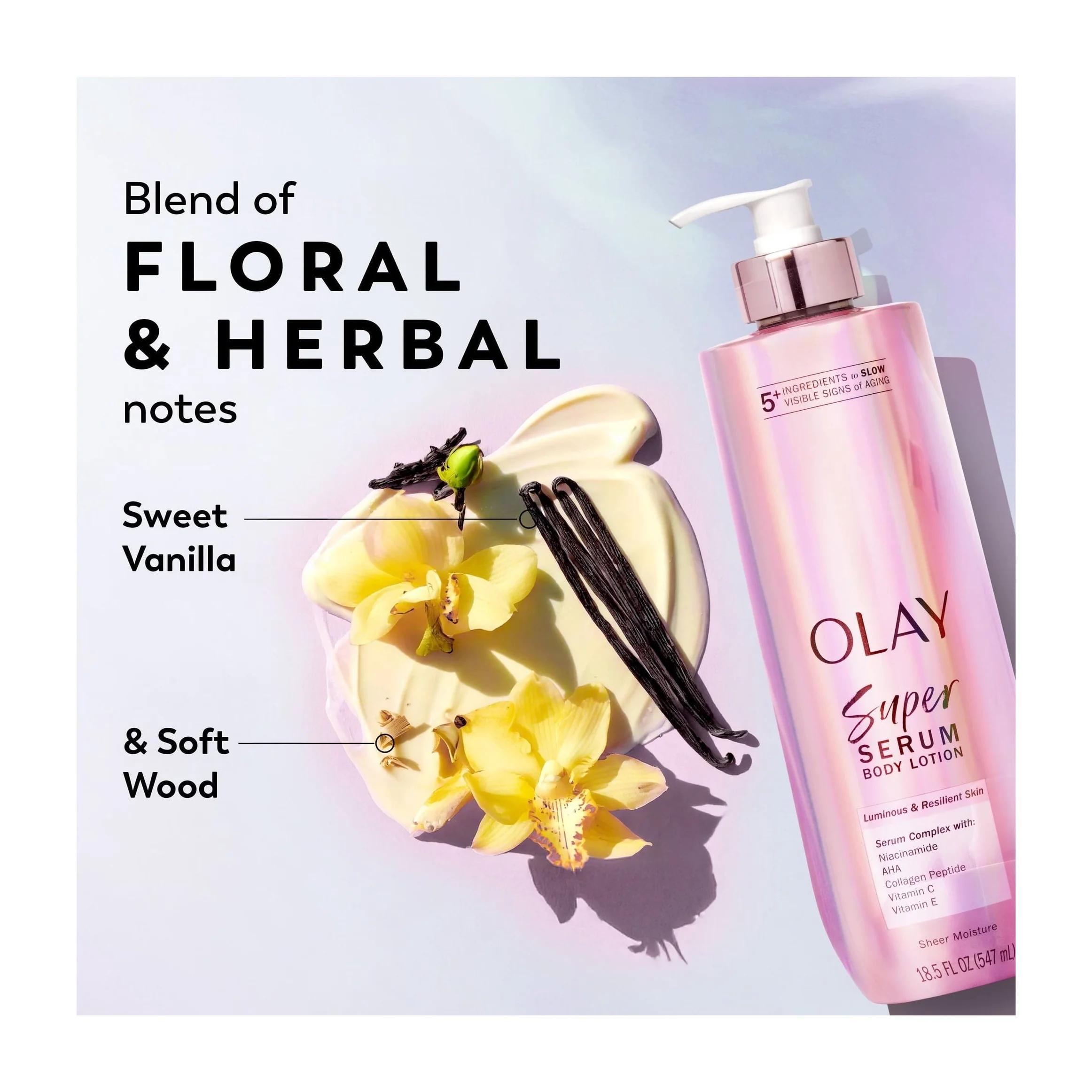 Olay Super Serum Hand and Body Lotion, 24hr Moisture (2 Pack)