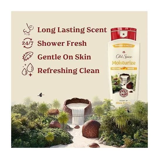 Old Spice Body Wash in Kenya - Variety Triple Pack for Men